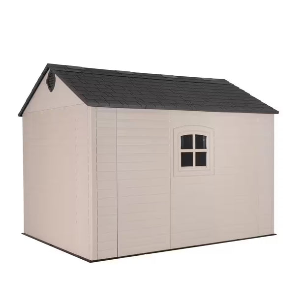 8 Ft. W X 10 Ft. D Resin Outdoor Storage Shed 71.7 Sq. Ft.